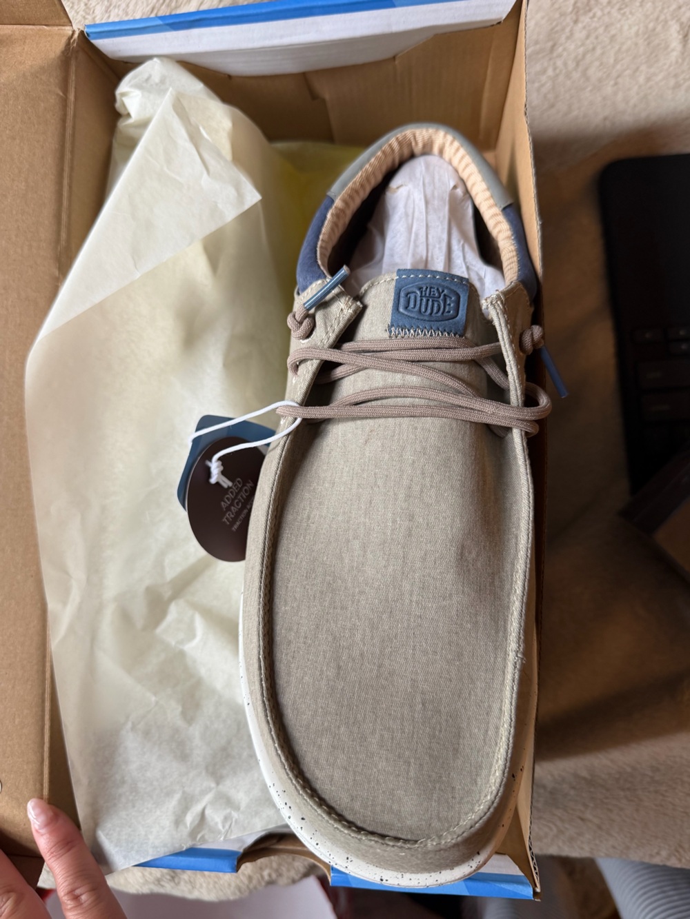 HEY DUDE MENS SHOES.